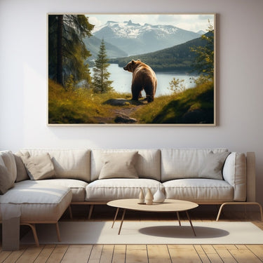 Grizzly Bear Canvas